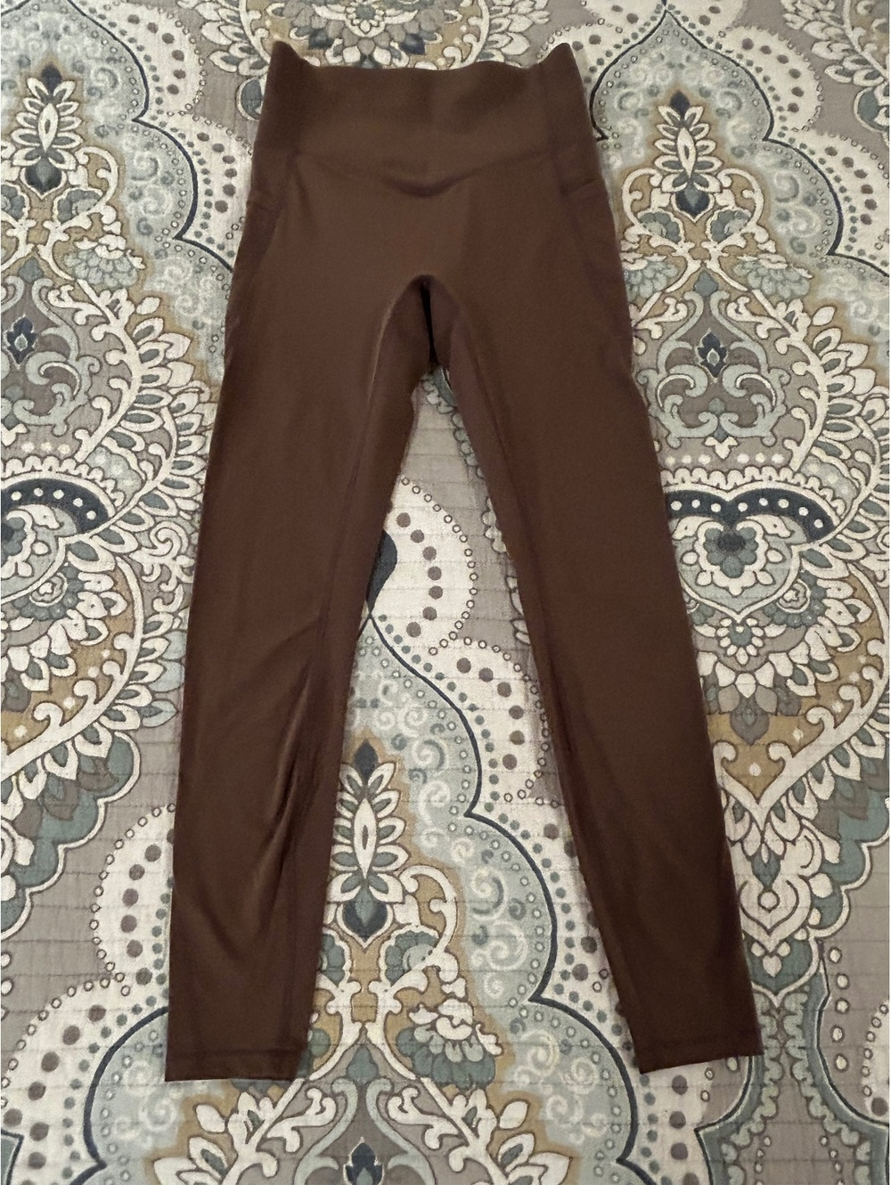 Halara Brown High Waist Leggings Size S 7/8